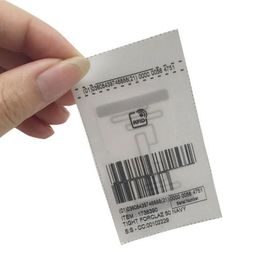 Etiquetas de cuidado feitas sob encomenda da lavagem da etiqueta do vestuário da impressão RFID da gestão do fato para a roupa