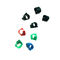 Forma impermeável do círculo da etiqueta colorida do anel do pombo do plástico TK4100 LF RFID do ABS
