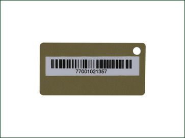 Testes padrões bonitos da etiqueta de pouco peso da bagagem do PVC que imprimem a estrutura do cartão