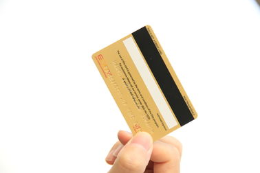 Cartão impresso em cores com tira magnética PVC PET ABS personalizado