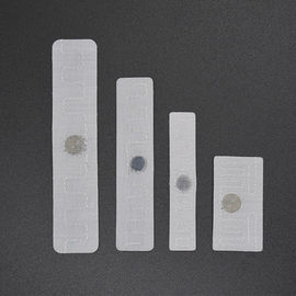 etiqueta da lavanderia de matéria têxtil de 860-960MHz RFID, etiquetas flexíveis tecidas frequência ultraelevada para o seguimento das folhas do hotel