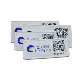 Microplaqueta passiva da etiqueta NXP 8 da lavanderia de ISO18000-6C RFID com imprimir do código de barras