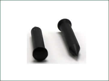 Cor que pode escrever-se do preto da etiqueta do prego do ABS 36*9mm LF RFID para o ativo que segue a gestão de madeira