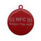 Etiqueta, QR Code e URL do disco de NFC NFC213 RFID do HF codificando a etiqueta do animal de estimação do RFID