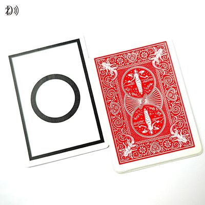 Baralho de cartas de pôquer de plástico PVC 100% à prova d'água personalizado de fábrica, jogo de cartas de pôquer padrão