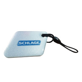 LF impermeável T5577 RFID Epoxy Tag Custom Key Fob Reescritível 125 KHz