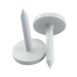 etiqueta de madeira branca do prego do ABS RFID de 41 * de 28mm impermeável para a gestão de floresta da árvore