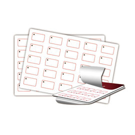 Folha de plástico RFID PVC NFC EV1 2K 4K 8K Chip Inlay Prelam para cartão inteligente